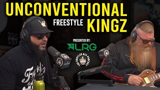 unConventionAl KingZ Freestyle on The Bootleg Kev Podcast [upl. by Mloclam687]