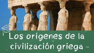 ⭐¿Cuáles son los orígenes de la civilización griega📕aulamedia [upl. by Lhamaj]