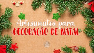 Dicas para DECORAÇÃO DE NATAL  Artesanatos fáceis e rápidos ✨ [upl. by Lowenstern]