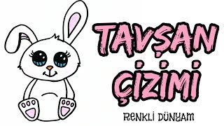 Tavşan nasıl çizilir Tavşan Çizimi Kolay [upl. by Aivilys]