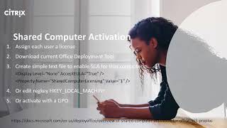 Office 365 and Shared Computer Activation with Citrix Workspace  Episode 2 [upl. by Carmelina679]