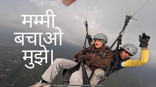 Funny paragliding video birbillingparagliding paragliding virelvideo funnyvideo [upl. by Portia273]