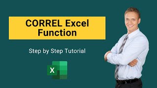 CORREL Excel Function  Formula  How to Calculate Correlation in Excel [upl. by Cinomod]