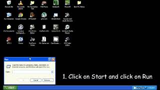 How to find Command Prompt in Windows XP [upl. by Georas]