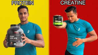 Creatine Vs Whey protein  What is the Best for Muscle Growth [upl. by Magdalena185]