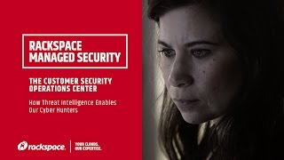 Rackspace Managed Security The CSOC and How Threat Intelligence Enables Our Cyber Hunters [upl. by Letsirhc]