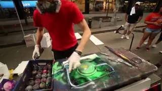 Spray Painting in New York [upl. by Ynnaej]