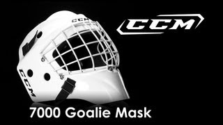 CCM 7000 Goalie Mask Review [upl. by Hennebery]