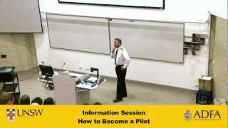 How to become a pilot  ADFA information session [upl. by Yenhoj]