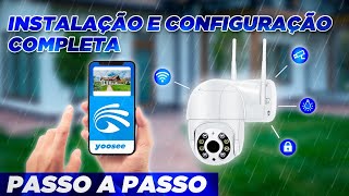 Câmera de Segurança com APP YOOSEE  Como Instalar  Como Configurar  Todos os Recursos [upl. by Hendren]