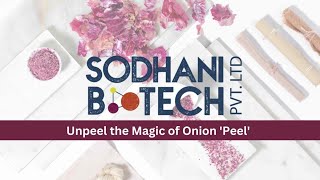 Unpeel the Magic of Onion “Peel” with Sodhani Biotech Pvt Ltd [upl. by Hnahk]