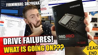 Samsung SSDs Dying 980 Pro 990 970 EVO PLUS PM9A1 Fails  Everything We Know So Far [upl. by Ilatfen515]