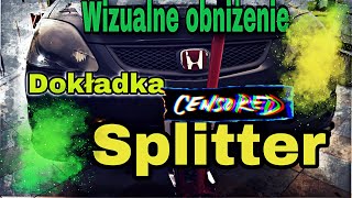 Montaż Splittera Dokładki gumowej  Installing Front Splitter [upl. by Mcclish]