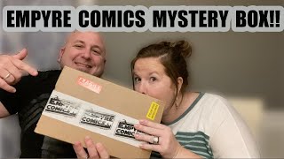 Mystery Box Unboxing Empyre Comics [upl. by Marzi840]