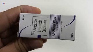 Albendol plus Suspension  Albendazole amp ivermectin Suspension  Albendol plus Syrup Uses Dose Hindi [upl. by Docilla]