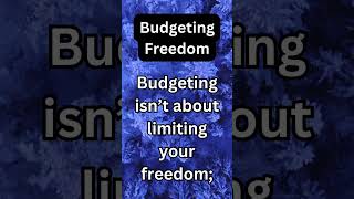 quotWhy Budgeting Gives You True Financial Freedomquotfinancetips wealthbuilding [upl. by Theodoric]