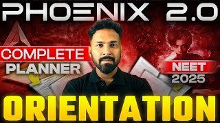 NEET 2025 Phoenix Batch Orientation  Complete Planner  Anupam Upadhyay [upl. by Garrett]