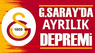 GALATASARAYDA AYRILIK  BEKLENMEYEN GELİŞME [upl. by Kelci]