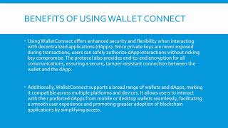 WalletConnect in Blockchain [upl. by Mairam209]