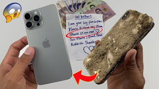 Restore Destroyed iPhone Xs Max into iPhone 15 Pro Max For Poor fan [upl. by Tichonn144]