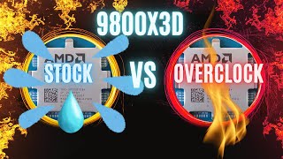 Ryzen 7 9800x3D Stock vs Overclock performance analysis  4080 Super  1080 RT OnOFF  1440p [upl. by Etnovert528]