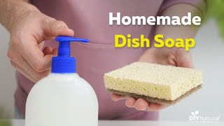 DIY Natural Ayurvedic Liquid Dish Soap Recipe with doterra Essential Oils [upl. by Yssep]