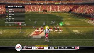 Madden NFL 10 alpha gameplay  HD quality  1st qtr [upl. by Onidranreb]