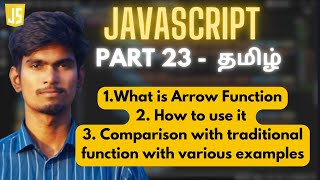 Arrow Functions in javascript  Explained indepth with examples and comparison with normal functions [upl. by Idna]