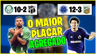 O MAIOR PLACAR AGREGADO do Seu Time na Copa do Brasil [upl. by Idihsar]