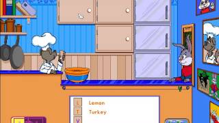 Reader Rabbit Preschool  Part 21 ABC Diner Ticket 4 [upl. by Halford378]