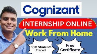 Cognizant Internship Online For Students And Freshers 2023 2024 2025 Anyone Apply  cognizant jobs [upl. by Nnyre]