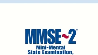 Standardized MiniMental State Examination SMMSE [upl. by Aitnic395]