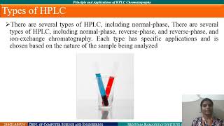 Principle and Applications of HPLC Chromatography [upl. by Nitsruk]