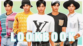 Male CC Folder 🦅 Sims 4 MALE LOOKBOOK  CC List  Male CC Haul MODS FOLDER FREE DOWNLOAD [upl. by Nonnerb]