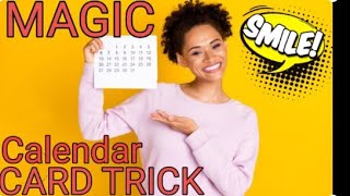 MAGIC CALENDAR CARD TRICK [upl. by Winona647]