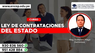 CURSO LEY DE CONTRATACIONES DEL ESTADO  2024 [upl. by Aliahkim843]