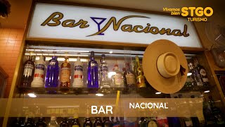 Turismo en Santiago de Chile El Bar Nacional [upl. by Trebron164]