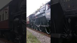 73082 Camelot on route to Horsted Keynes 131024 [upl. by Ensoll]