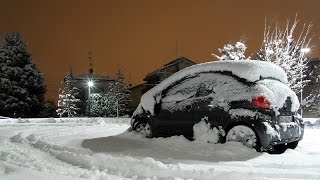 La nevicata in provincia di Como del 2425 febbraio 2013 [upl. by Eibrik]