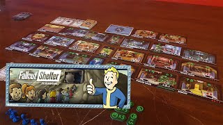 Fallout Shelter Board Game Solo Playthrough and Review [upl. by Thaddeus]