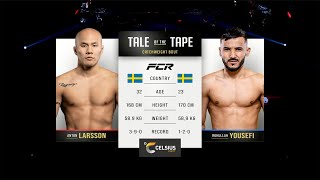 FCR 14 Anton Larsson vs Rohullah Yousefi  FCR MMA [upl. by Jariv98]