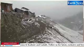 Fresh snowfall in higher reaches of Gurez valley of North Kashmir [upl. by Smith148]