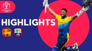 Fernando and Pooran Hit Maiden Tons  Sri Lanka v Windies  Highlights  ICC Cricket World Cup 2019 [upl. by Aihsa]