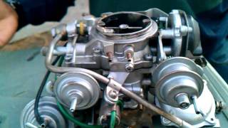 Toyota corolla carburetor help Carburetor problem How to clean carburetor [upl. by Lorie558]