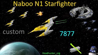 Naboo Starfighter 7877 Headhunterorg [upl. by Dasteel]