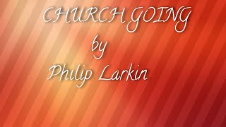 Church Going by Philip Larkin summary in Malayalam [upl. by Brenda]