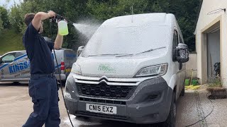 The Tumbing Paddies washing with Kenotek 4100 CONTACTLESS snow Foam  💦 [upl. by Nedyarb235]