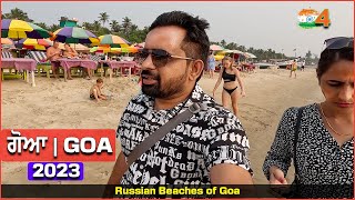 🇮🇳 ਗੋਆ Russian Beaches of Goa  Punjabi Vlog [upl. by Neros172]