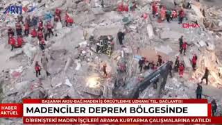 Madenciler deprem bölgesinde Bağımsız Maden İş Örgütlenme Uzmanı Başaran Aksu [upl. by Maury]