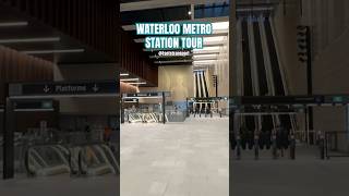 Waterloo Metro Station Tour shorts sydneymetro [upl. by Osmen119]